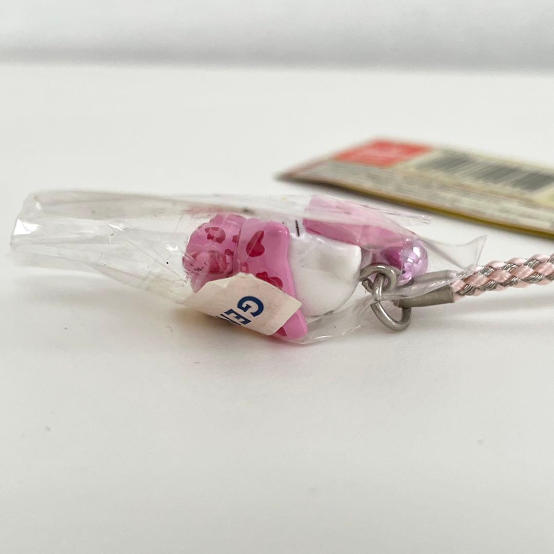 レア】ハローキティ ピンク ヒョウ柄 ストラップ 大阪限定 レオパード