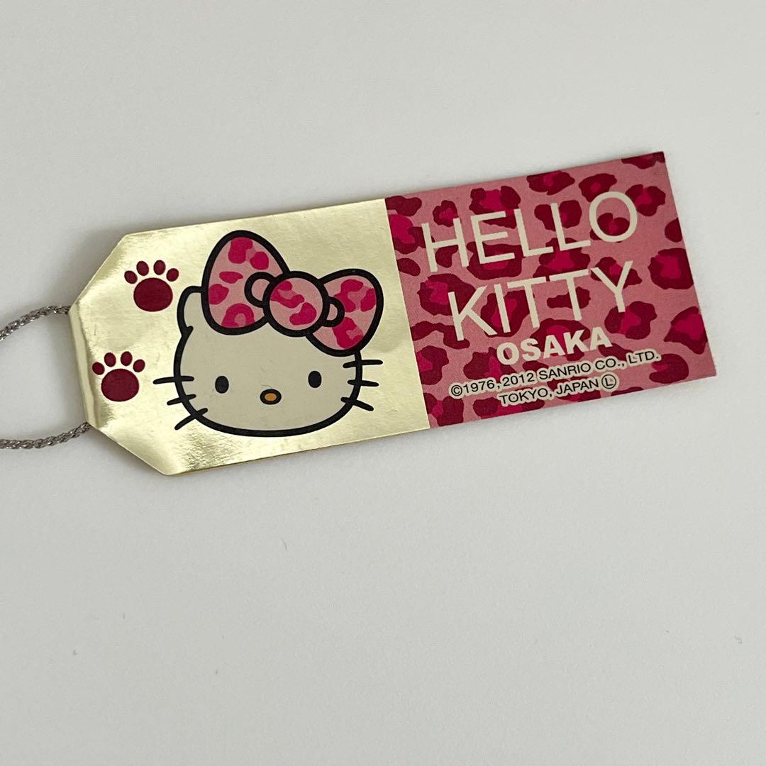 レア】ハローキティ ピンク ヒョウ柄 ストラップ 大阪限定 レオパード
