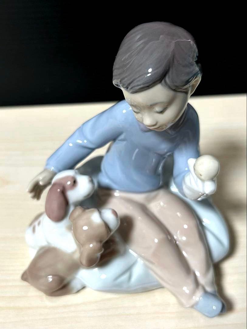 ミ*ト様 ※オリジナルボックス付属 LLADRO リヤドロ 『僕の友達』6983