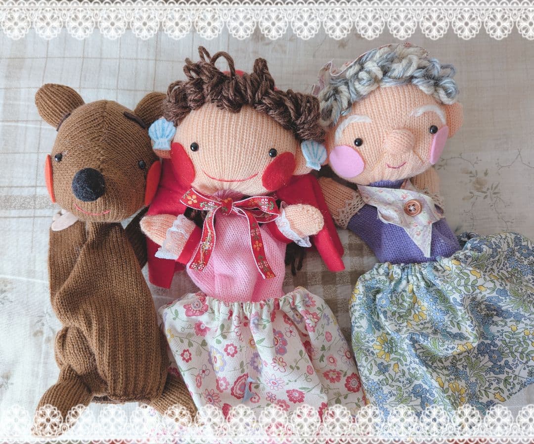 *＊dream＊*.・様オーダー品　パペット　ガラガラドン　テーブルシアター