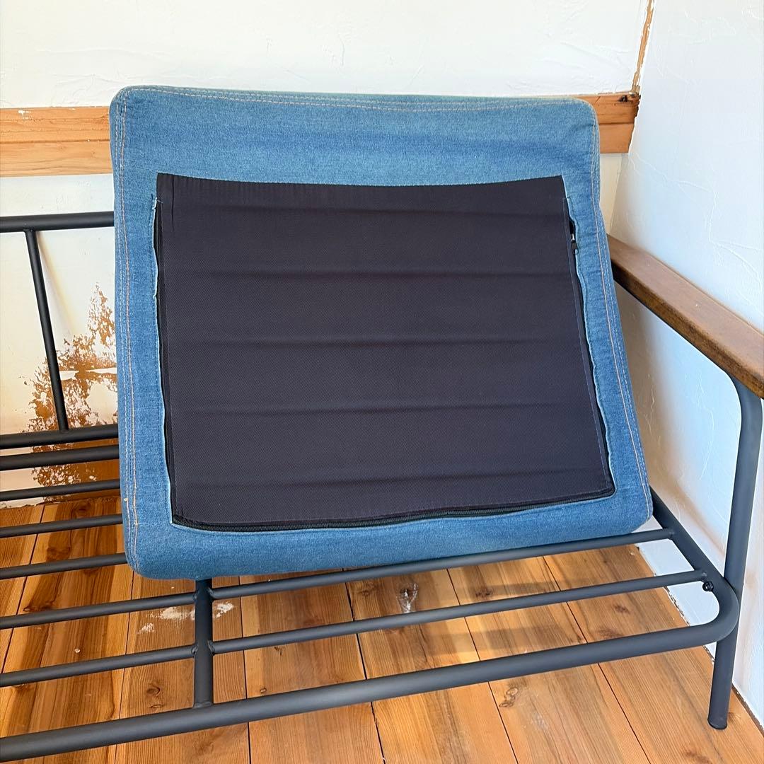 2.5人掛けソファ デニム