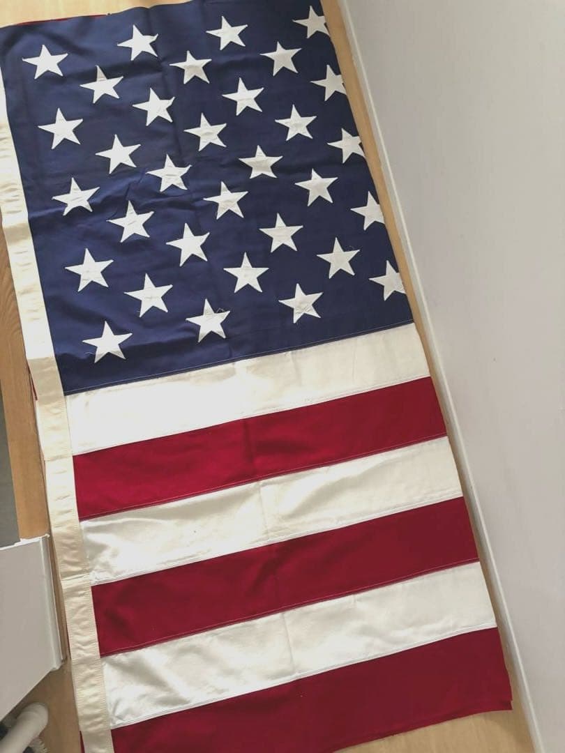 アメリカ USA 星条旗 cotton 100% 大判