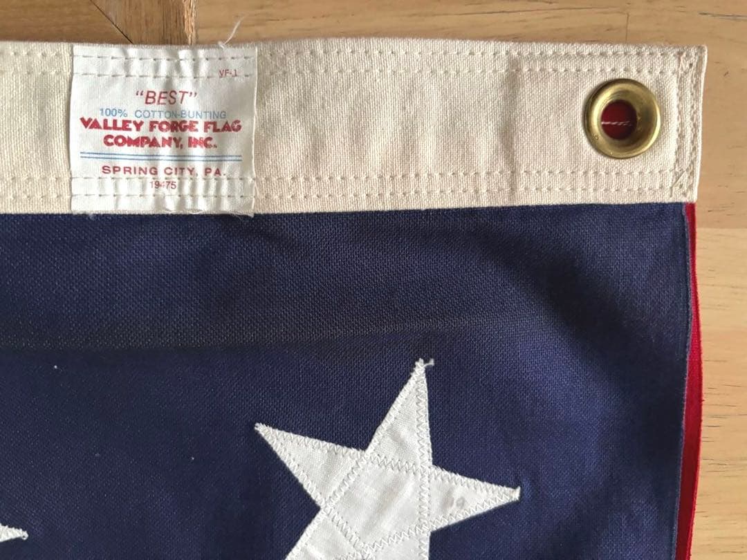 アメリカ USA 星条旗 cotton 100% 大判