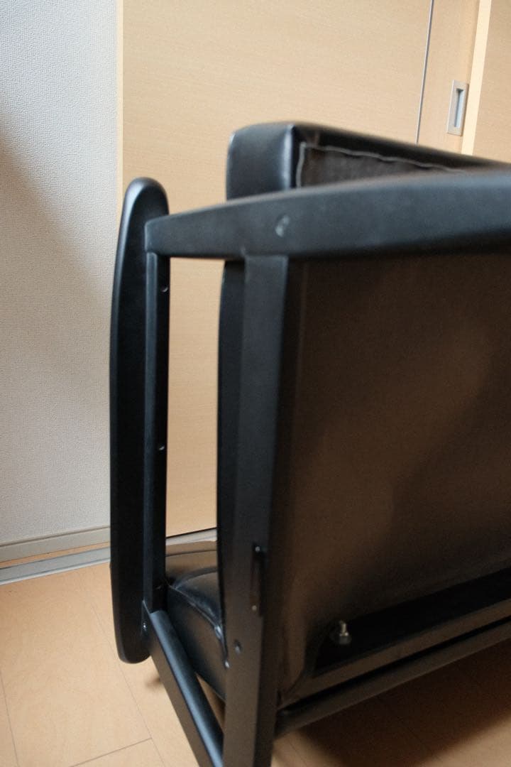 カリモク60 Ｋチェア ２シーター ブラックブラック