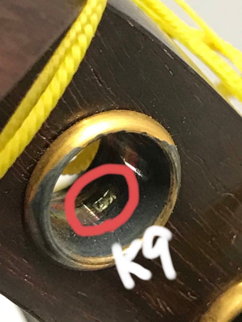 386★F 高級　三味線　K9 刻印