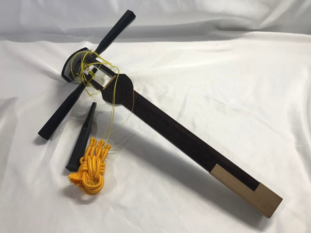 386★F 高級　三味線　K9 刻印