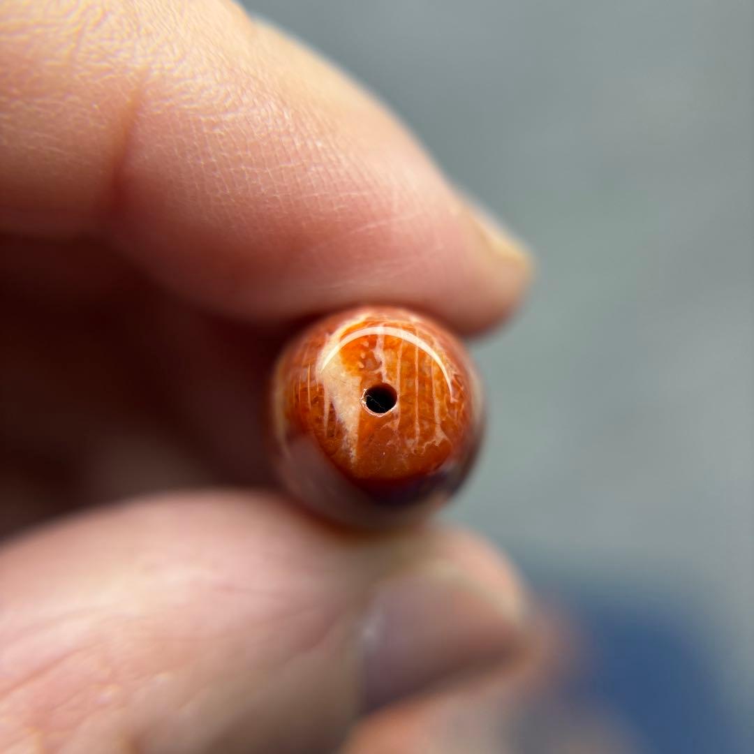 Nagiフォッシルコーラル　天珠　1-290