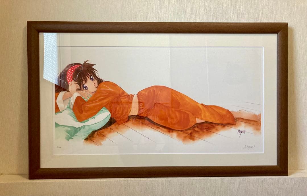 いのまたむつみ 新世紀GPXサイバーフォーミュラ 菅生あすか アスカ 複製原画