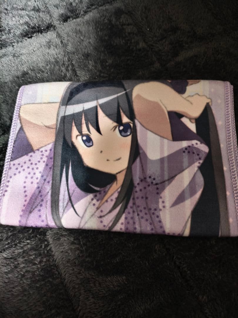 魔法少女まどか☆マギカ ほむら マフラータオル 極楽 - メルカリ