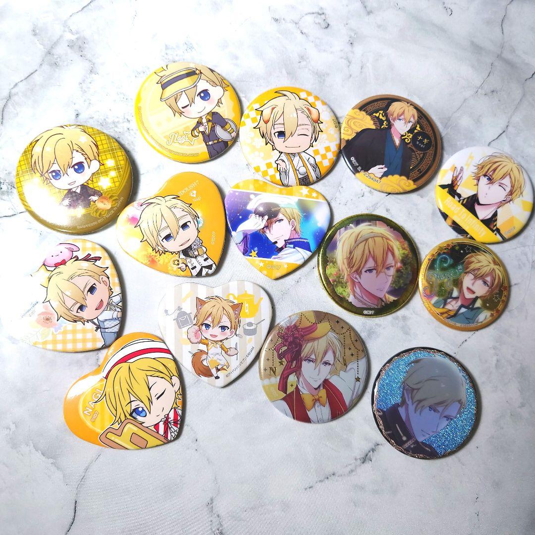 新品 値下げ】アイドリッシュセブン アイナナ 六弥ナギ 缶バッジ