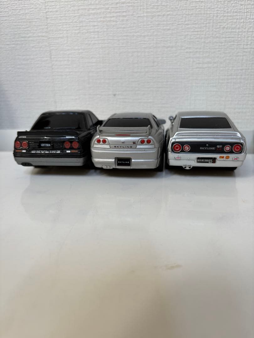 ミニカー スカイライン プルバックカー 9台セット