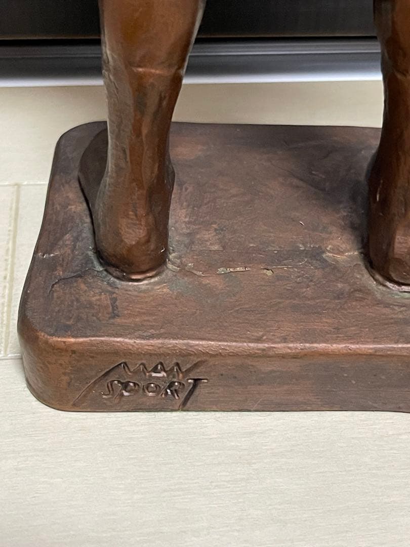 アントニオ猪木　ブロンズ像　フィギュア　新日本プロレス　アントニオ猪木銅像