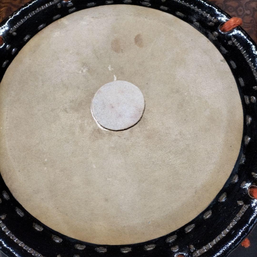 湯浅勇造商店　古物品　締太鼓　附締太鼓　和太鼓　中古品