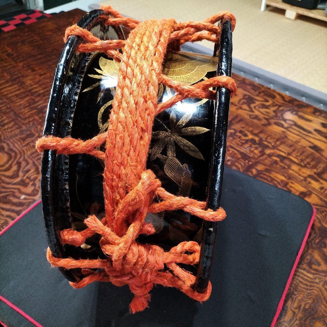 湯浅勇造商店　古物品　締太鼓　附締太鼓　和太鼓　中古品