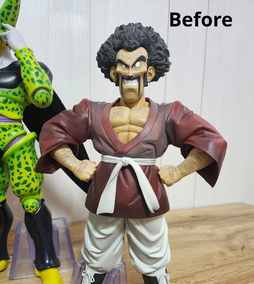 リペイント ミスターサタン 一番くじ ドラゴンボール フィギュア 検 魔人ブウ