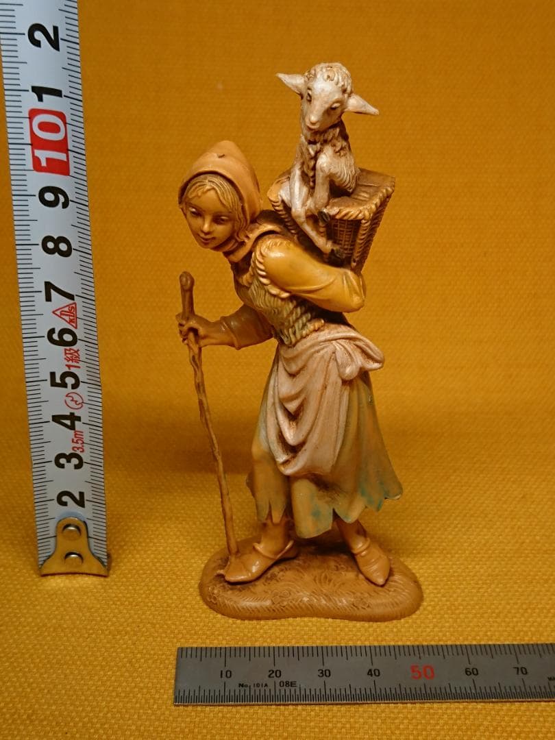 人形　彫像　イタリア　オブジェ　置物　インテリア　工芸品　美術品　A1630