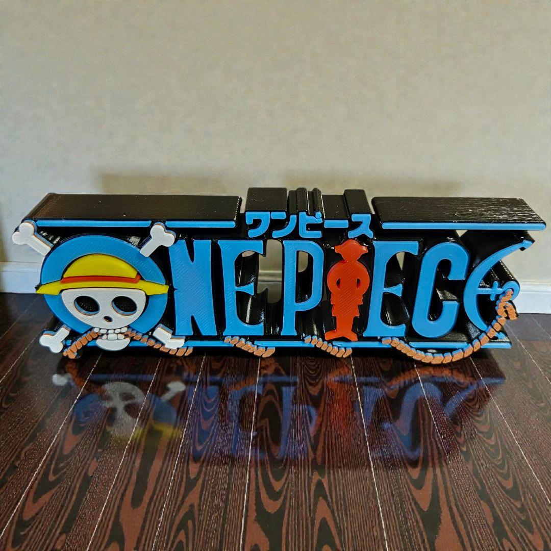 ワンピース 立体ロゴディスプレイ 一番くじに 新品 - メルカリ