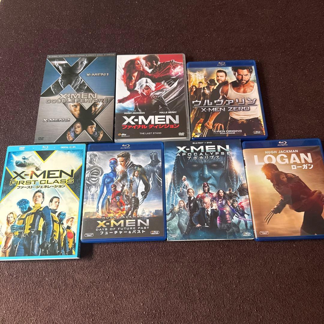 X-MEN シリーズ DVD ブルーレイ セット - メルカリ