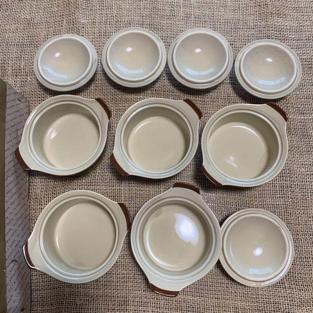 レア　昭和レトロ　ソネ　アポロストーン　スープポット　未使用品　5個セット