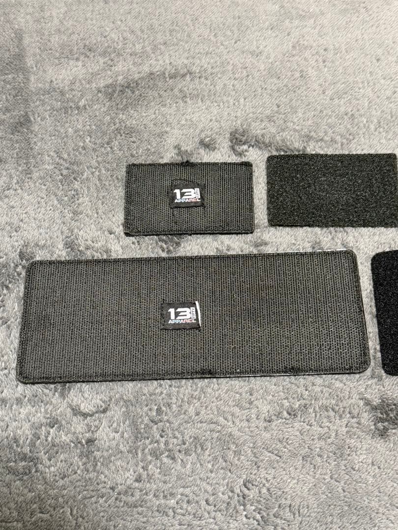 13 Fifty Apparel製 sheriffパッチPVC 前後セット