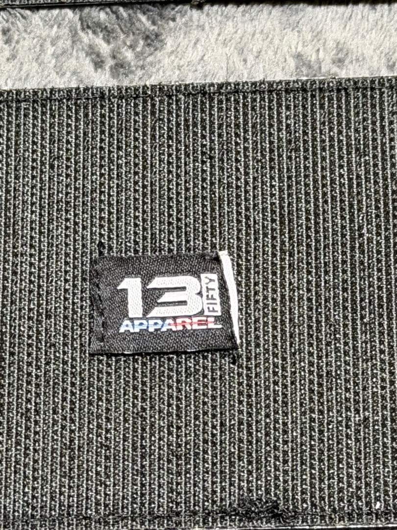 13 Fifty Apparel製 sheriffパッチPVC 前後セット