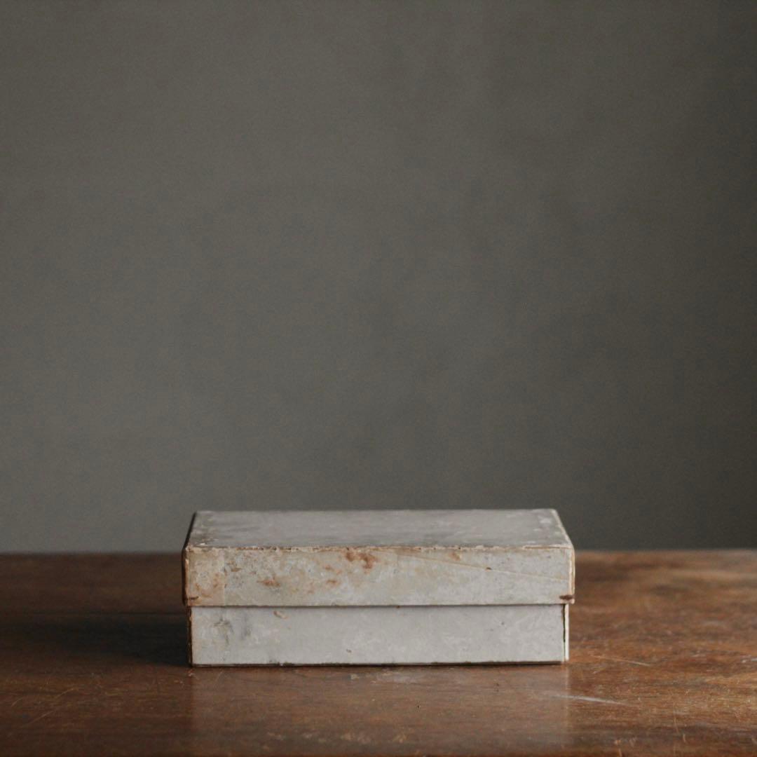 古い 紙箱 古道具 アンティーク オブジェ