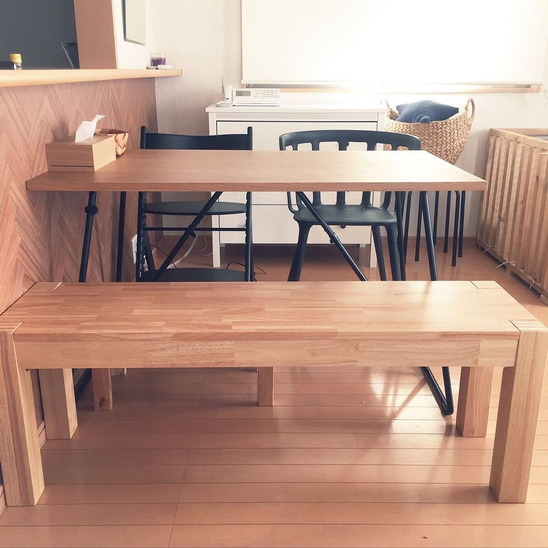 IKEA イケア NORDBY ノールドビー ベンチダイニングチェア - メルカリ