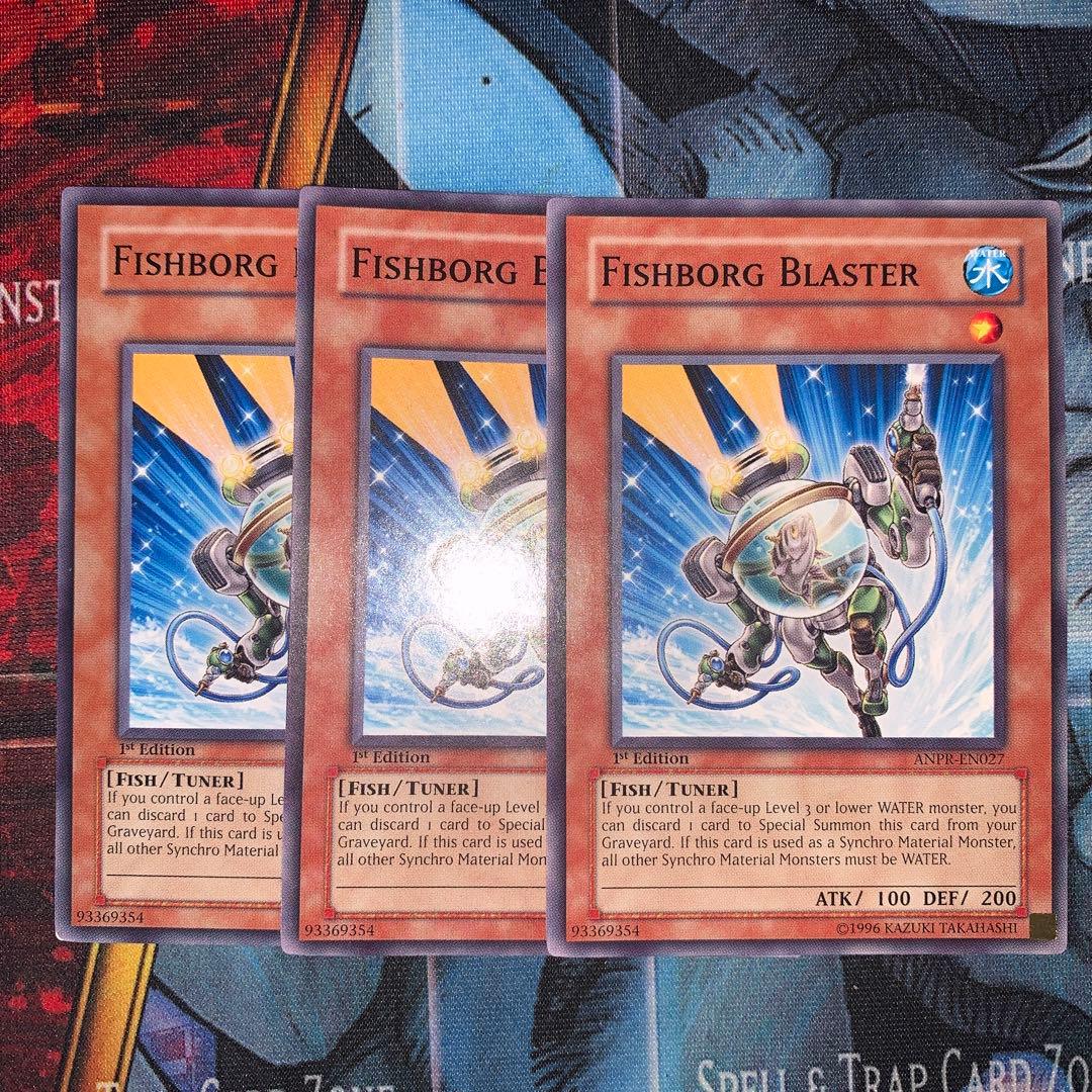 遊戯王 英語版 フイッシュボーグガンナー×3 - メルカリ