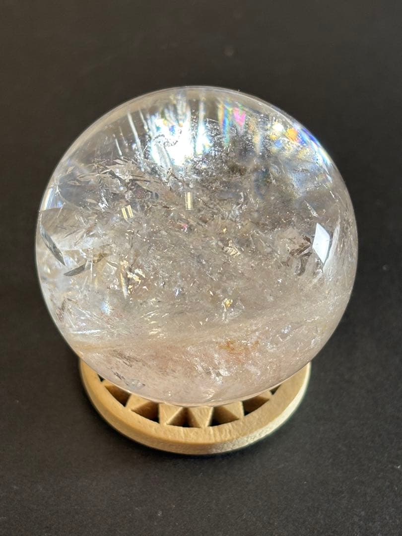 ピンクアゼツライト　スフィア　4.46cm お買得　天然石