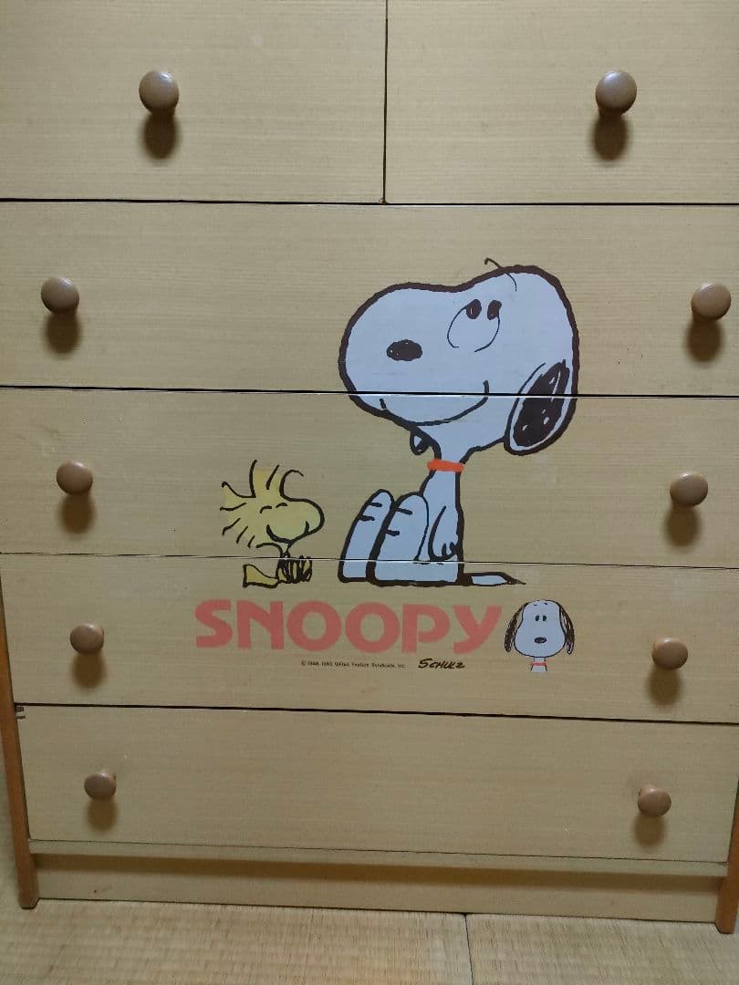 再値下げ！スヌーピー ベビータンス チェスト