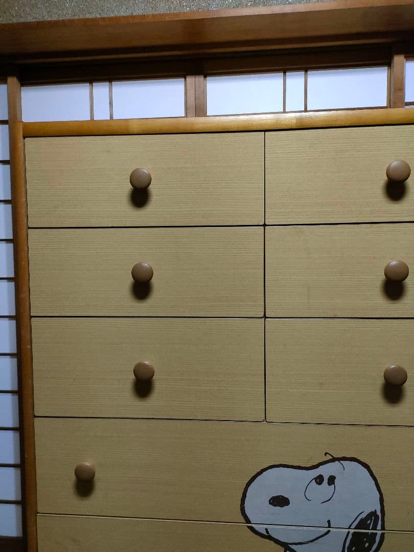 再値下げ！スヌーピー ベビータンス チェスト