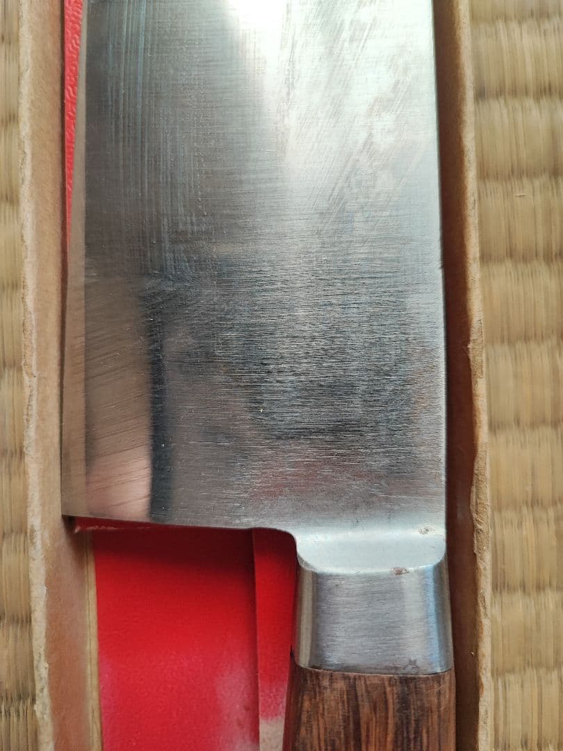 源助久 ツバ付き牛刀 300mm 長期保管品