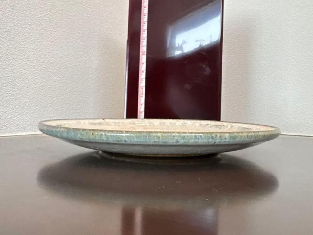 陶器円形皿　二枚