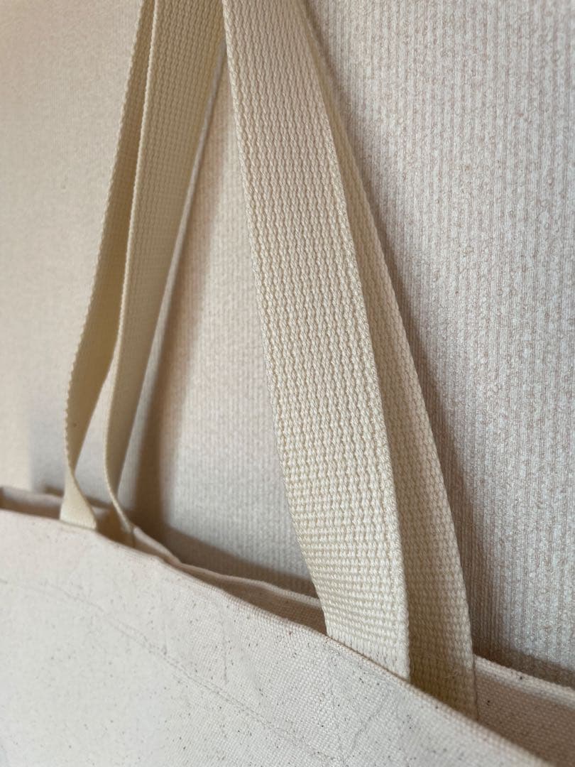 帆布生地ビックトートバッグ【babano工房】