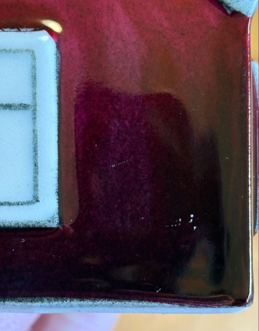 【窓立体型】ARABIA ヘルヤ ハウスキャンドルホルダー Talo レッド