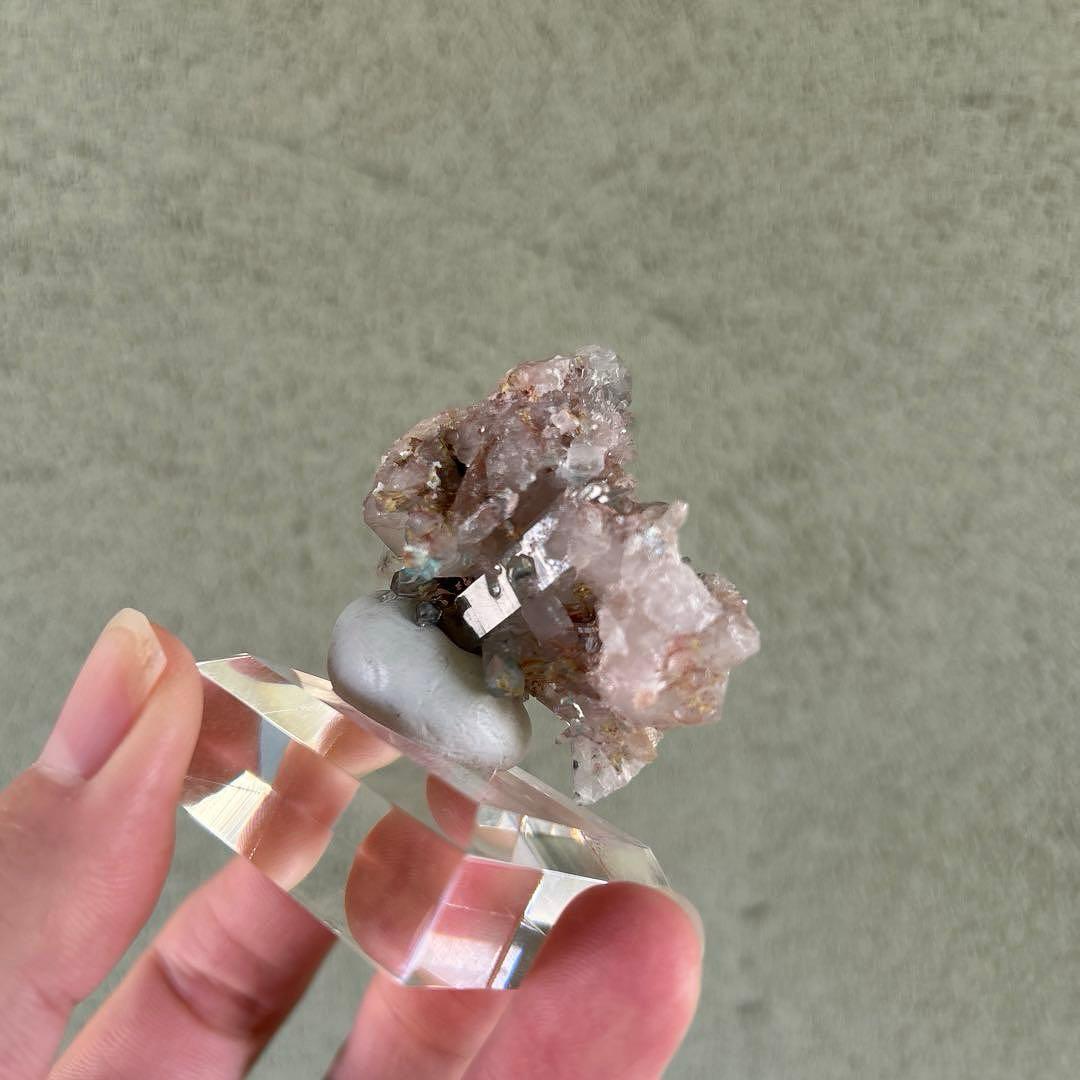 希少 Ajoite in Quartz アホイトインクォーツ