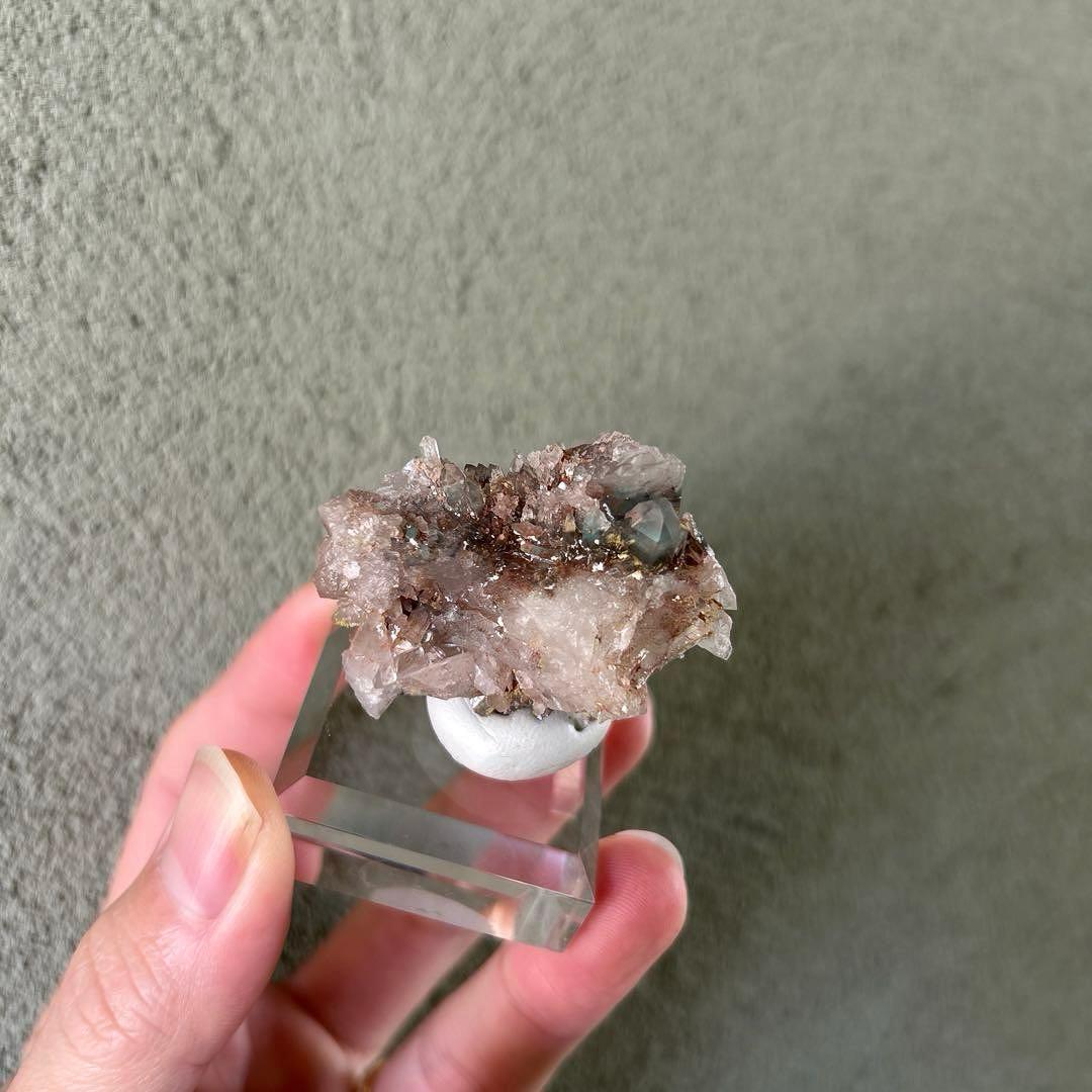 希少 Ajoite in Quartz アホイトインクォーツ