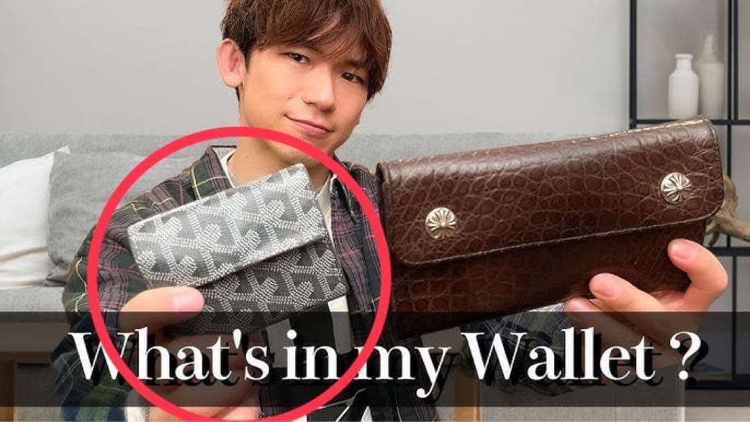 GOYARDゴヤール　マリニー　ウォレット　NAOTO 同型　同カラー