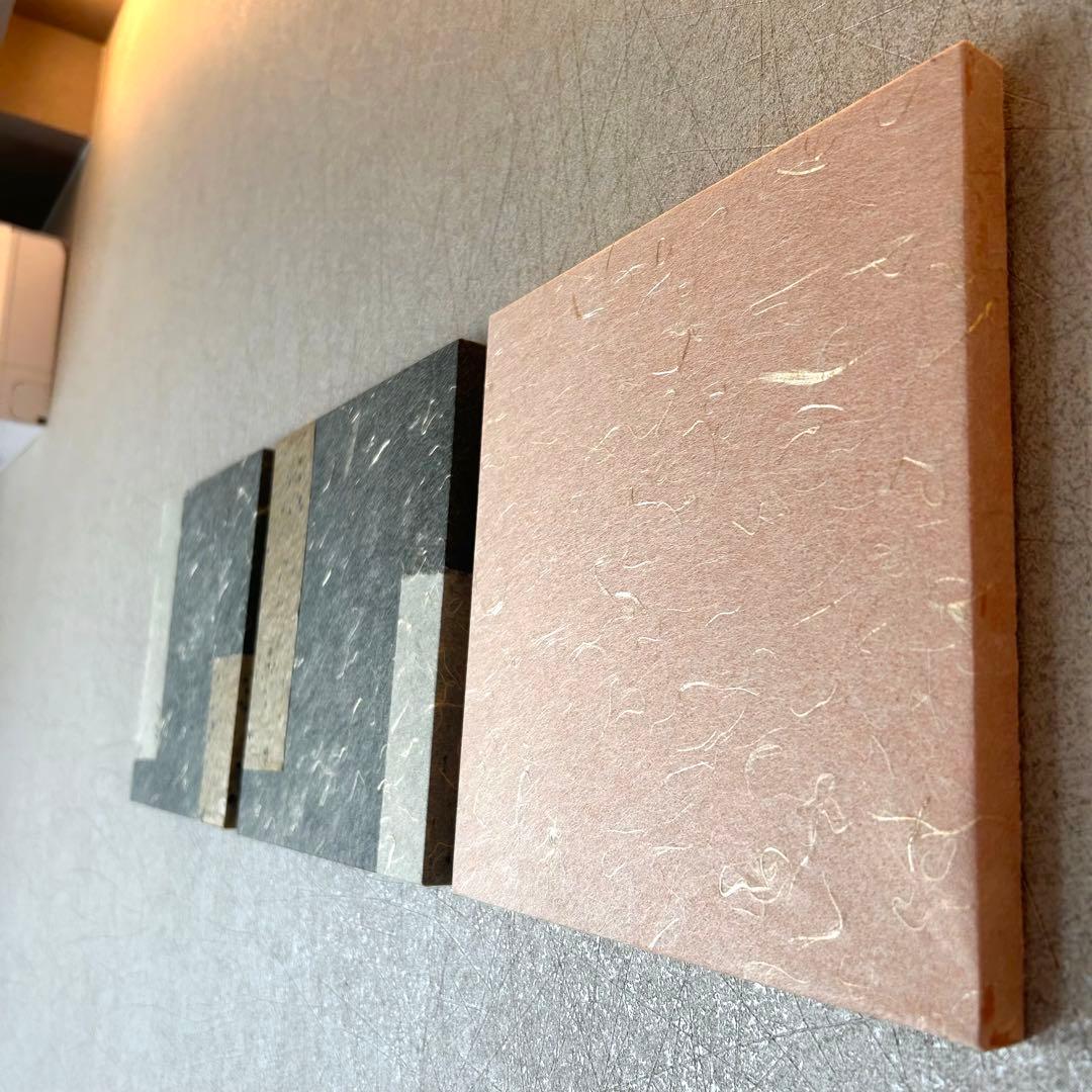 【Japanese Washi Art】高級和紙　和モダン　アートパネル