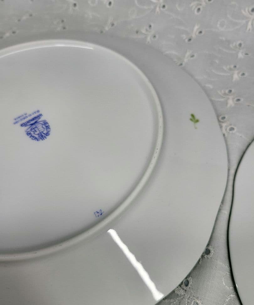 未使用✨ヘレンド ウィーンの薔薇 プレート 中皿 ピンク ローズ✨希少23cm