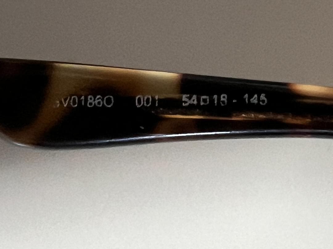 Bottega Veneta ブラックメタルメガネ