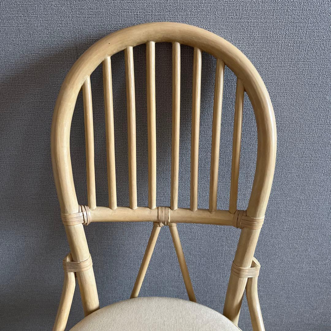 CASABLANCAカサブランカ ラタンチェア椅子イス1脚のみ(複数在庫あり)③