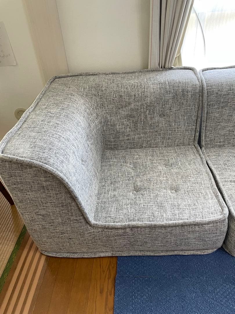 【ヨギボー】モジュ コーナー ホワイトバーチ1個