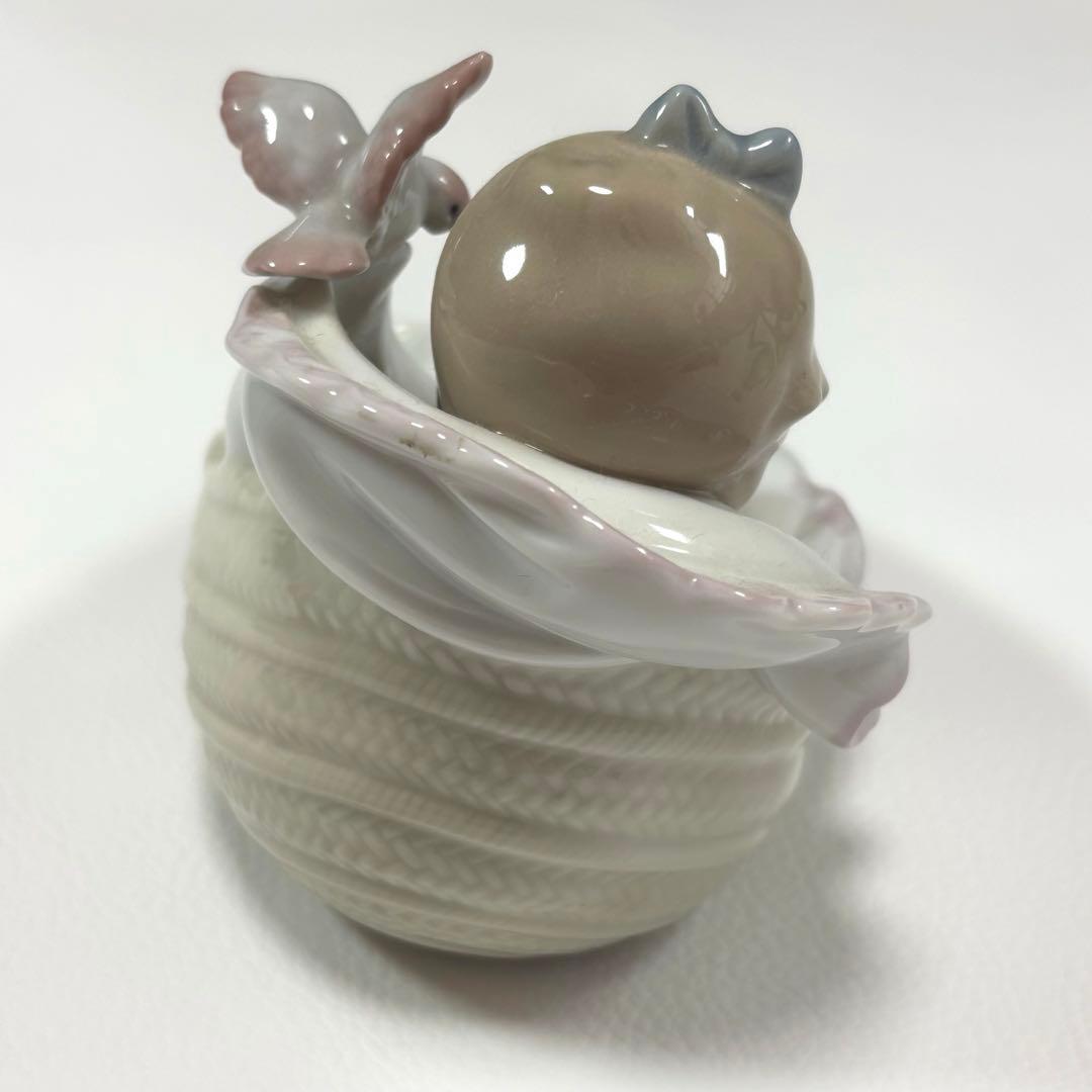 美品 LLADRO リヤドロ 6710 私の夢 アート　置物 陶器 赤ちゃん