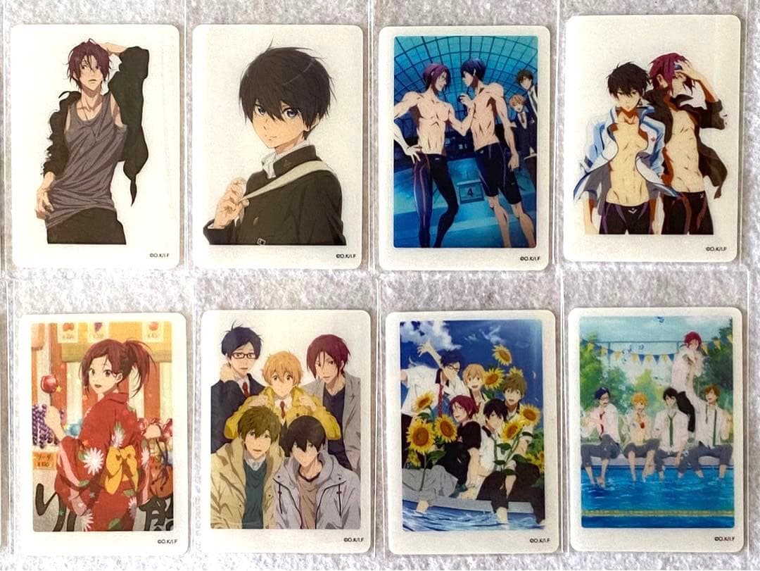 Free! ミニフォトカード　第２弾★ホロ　50枚　セット★