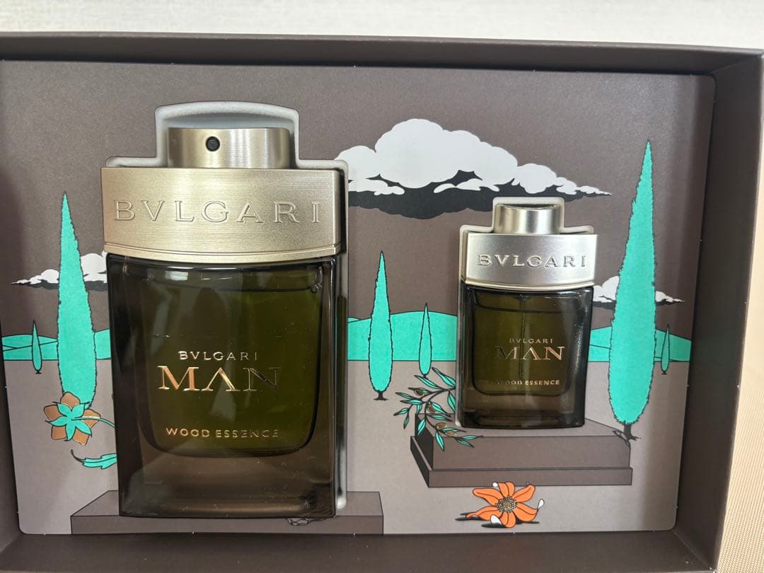 BVLGARI MAN WOOD ESSENCE 100ml & 15mlセット
