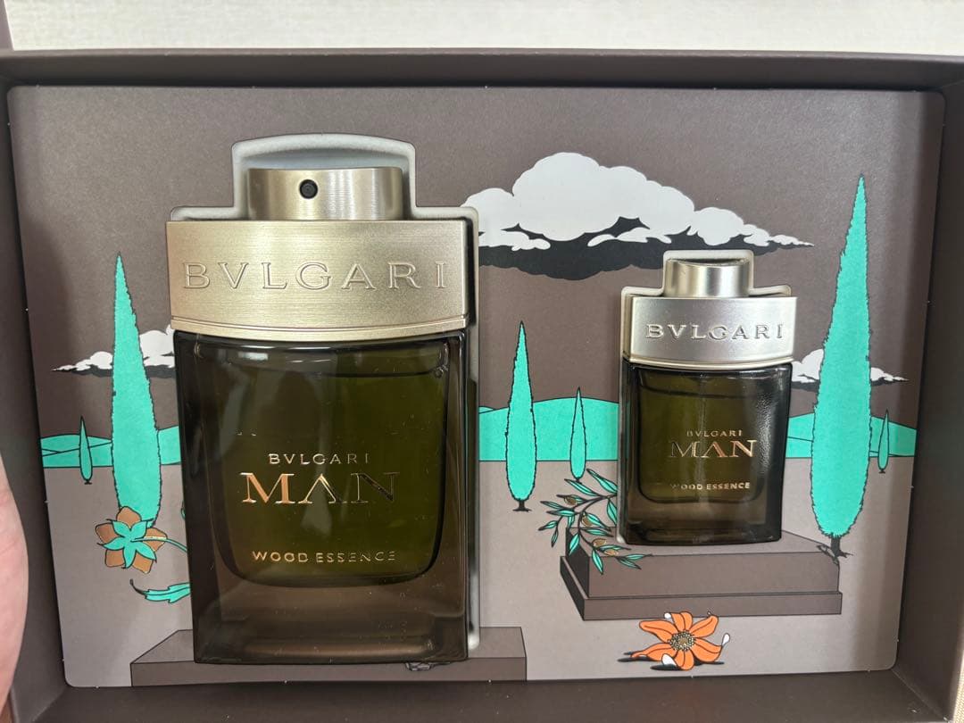 BVLGARI MAN WOOD ESSENCE 100ml & 15mlセット
