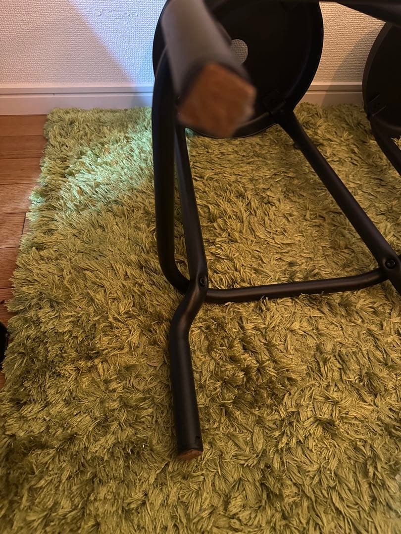 2脚セットIKEAイケア バースツール RASKOG ロースコグ ブラック