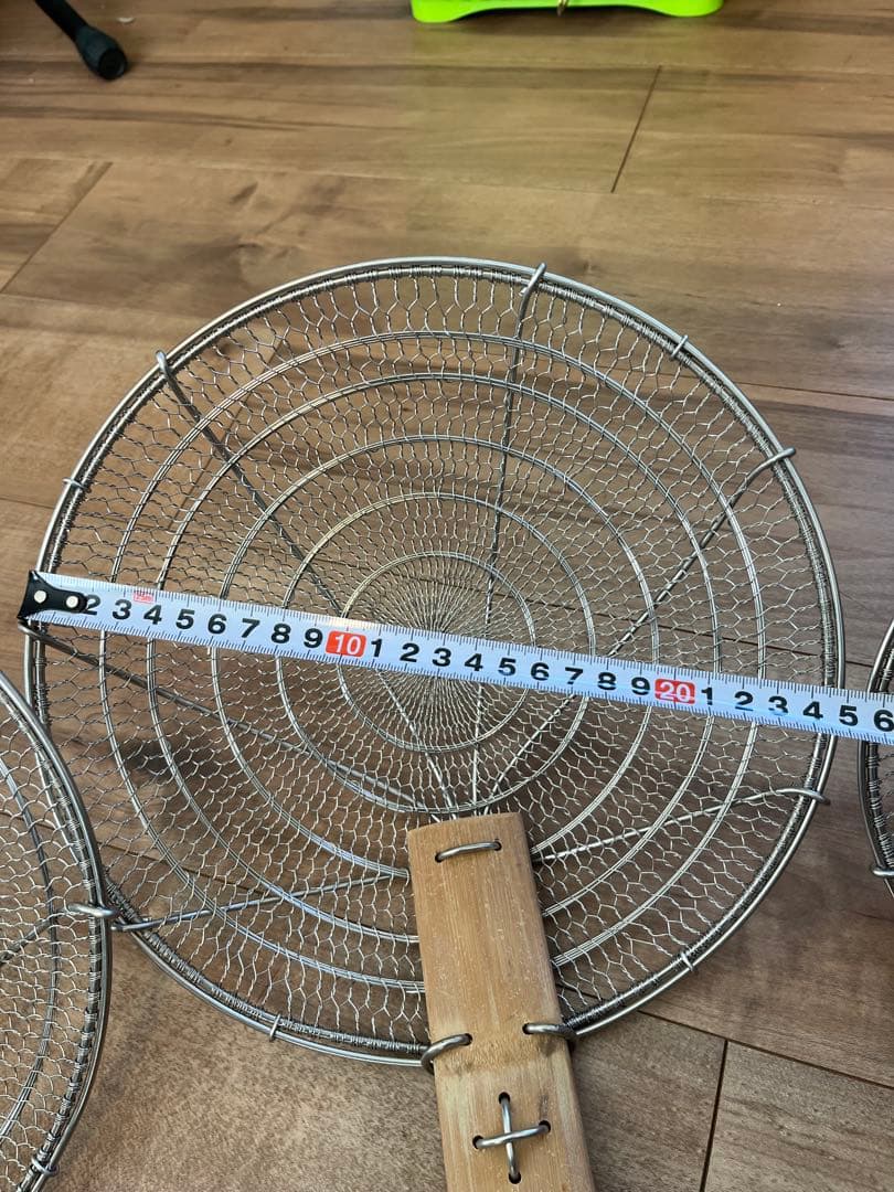 プロ仕様中華油こし、そば揚げ　3本セット