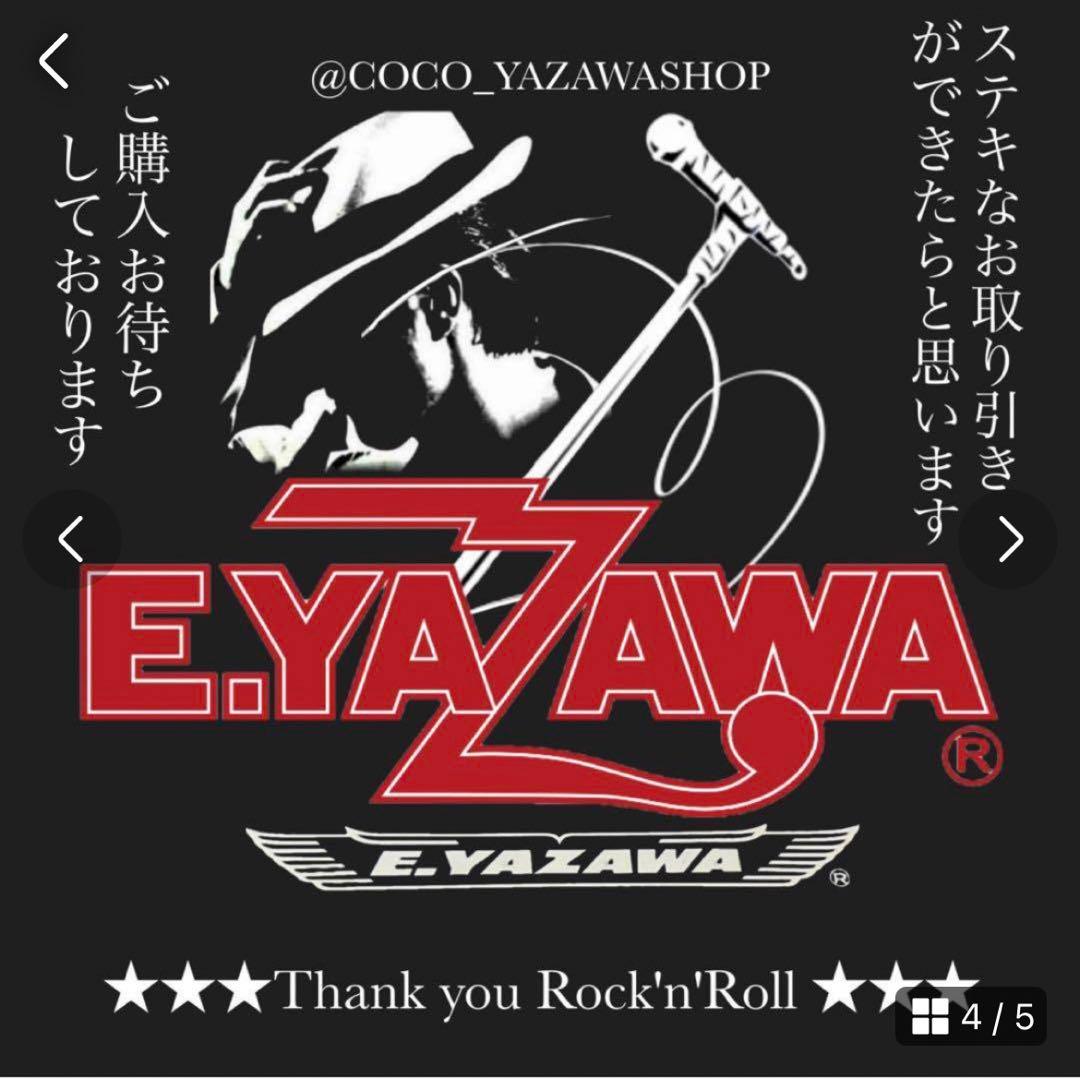 矢沢永吉✦E.YAZAWA✦公式タオル✦ロゴ+フデ✦WHITE/BLACK✦新品
